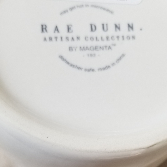 Rae Dunn Fall Y'all Double Sided Mug. Autumn. White with Orange Interior. NWT. - Picture 5 of 5